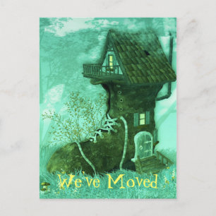 Changement d'adresse la carte postale