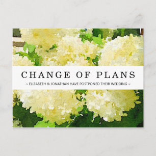 Changement de plan Carte postale Annabelle blanche