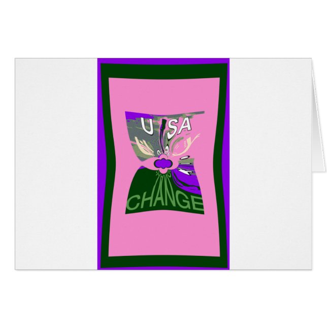Changement Rose Hillary USA Nous Sommes Plus Forts (Devant horizontal)