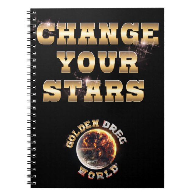 Changer votre Carnet Spiral Stars (Devant)
