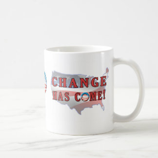 Changez est venu dans la tasse de l'Amérique