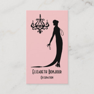 CHANGEZ le carte de visite de ~ de plat de mode de