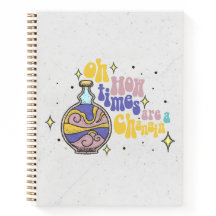 Changin Times Spiral Notebook