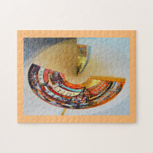 Changing city jigsaw puzzle