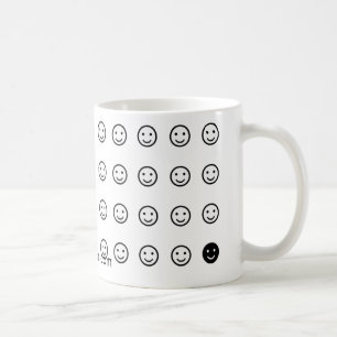 "Changing Faces" 44-Smiley-Face Mug