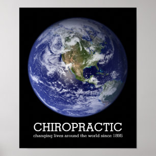 Changing Lives Around The World 1895 Chiropractic Poster