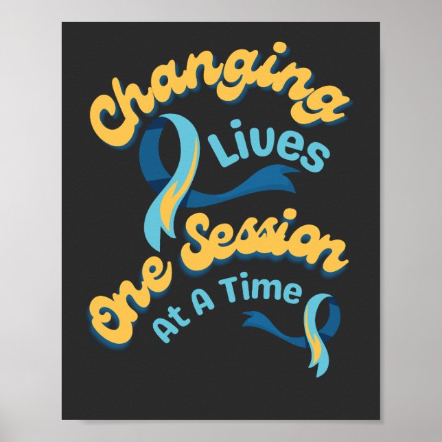 Changing Lives One Session At A Time  Poster (Front)