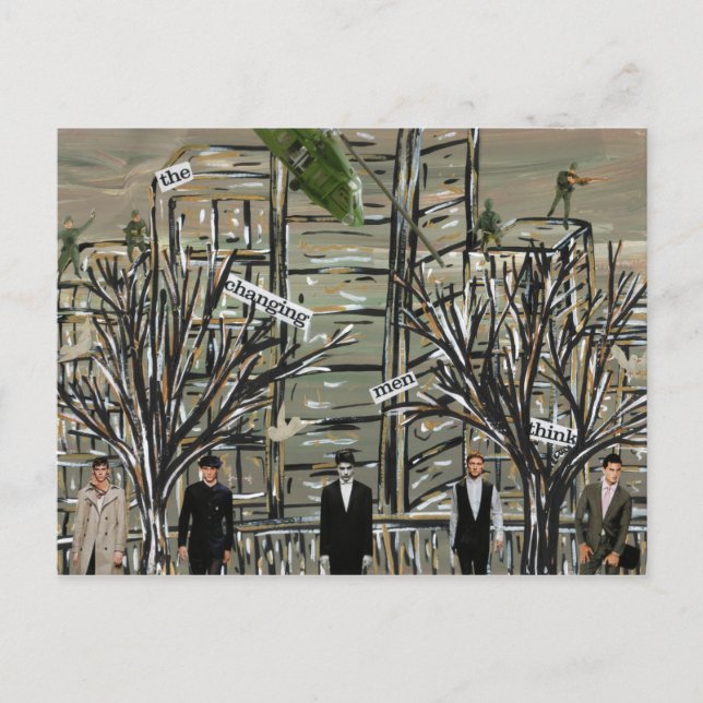 Changing Men Postcard (Front)