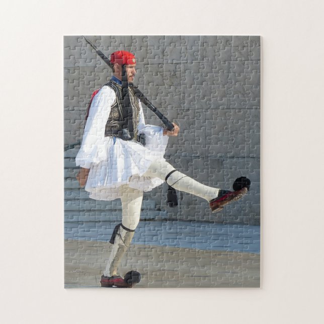 Changing of the Guard Athens. Jigsaw Puzzle (Vertical)