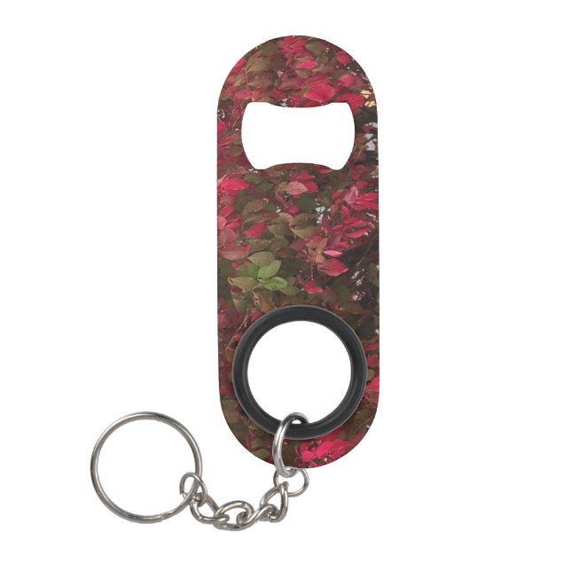 Changing Seasons Keychain Bottle Opener (Front)