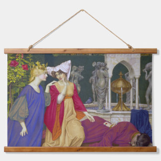 Changing the Letter 1908 by Joseph Edward Southall Hanging Tapestry