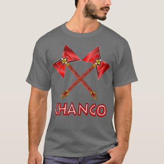 Chango Twin Double Thunder Axe Classic TShirt