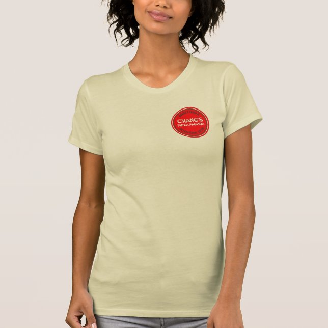 Chang's Pizza Pagoda Tee (Front)