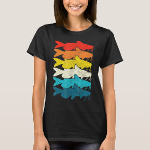 Channel Catfish Vintage Fish Catfishing Fishing Fi T-Shirt