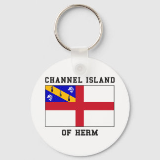 Channel Island of Herm Keychain