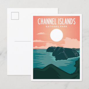 Channel Islands National Park California Travel Postcard