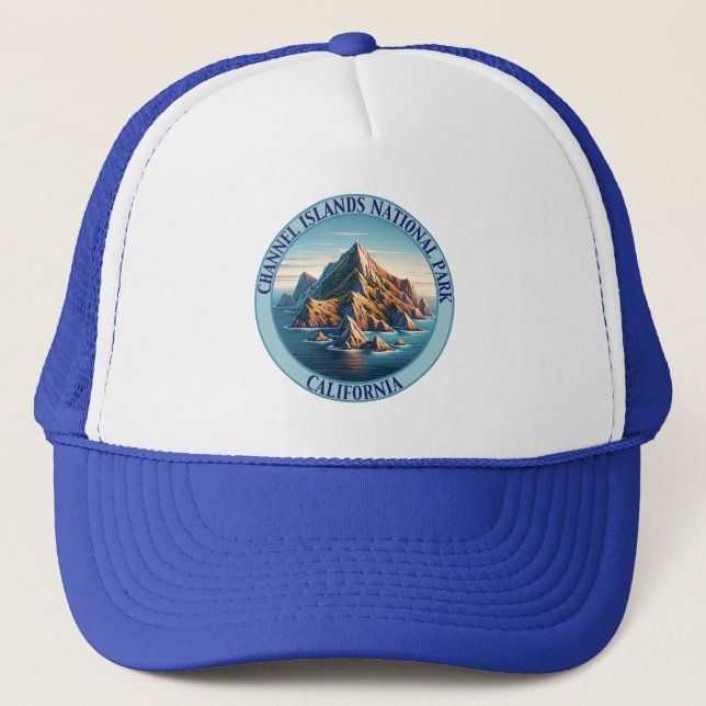 Channel Islands National Park California Trucker Hat (Front)