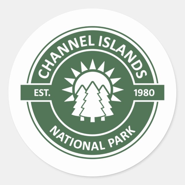 Channel Islands National Park Classic Round Sticker (Front)
