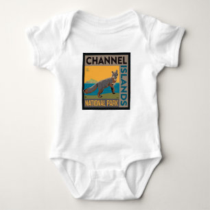 Channel Islands National Park   Fox Baby Bodysuit