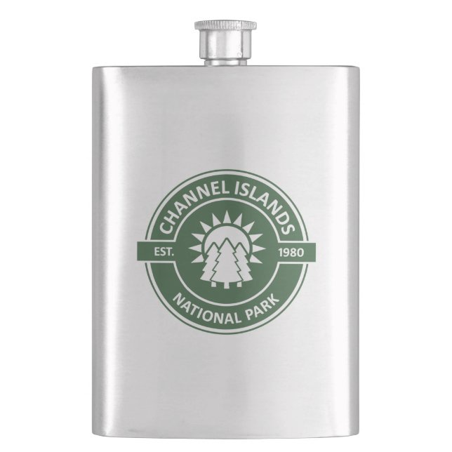 Channel Islands National Park Hip Flask (Front)