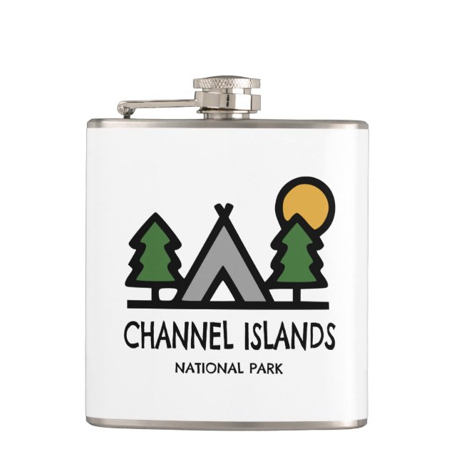 Channel Islands National Park Hip Flask (Front)