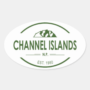 Channel Islands National Park Oval Sticker