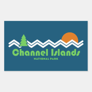 Channel Islands National Park Retro Sticker