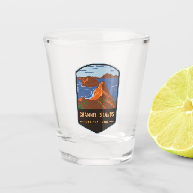 Channel Islands National Park Shot Glass (Front)