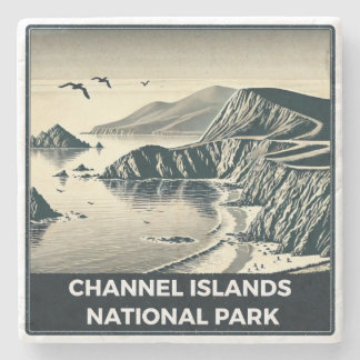 Channel Islands National Park Stone Coaster