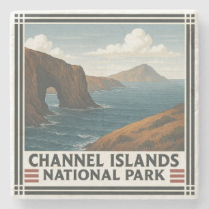Channel Islands National Park Stone Coaster