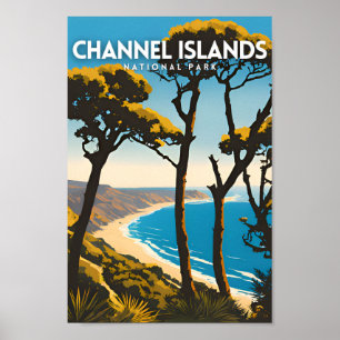 Channel Islands National Park Travel PS Poster