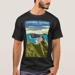 Channel Islands National Park Vintage Minimal Retr T-Shirt