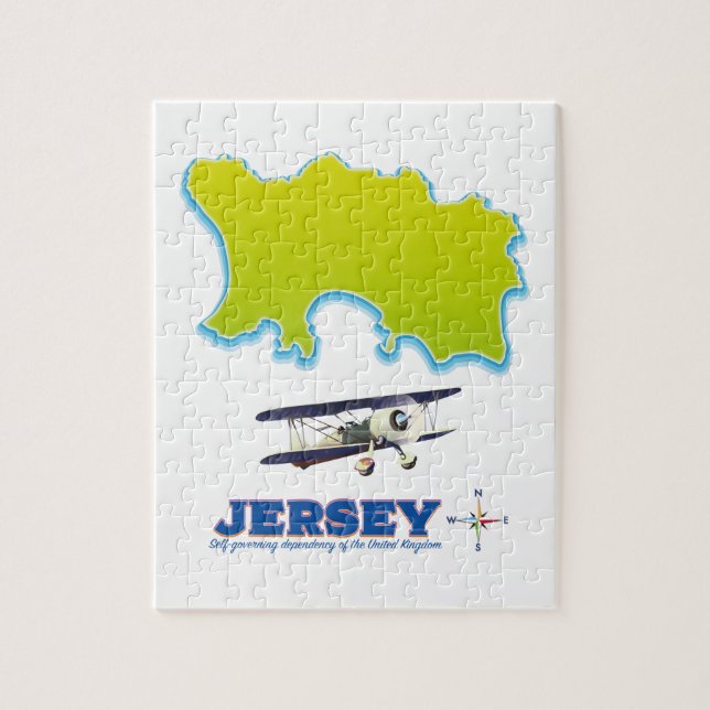 Channel Islands of California map Jigsaw Puzzle (Vertical)