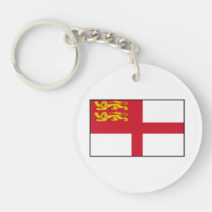 Channel Islands - Sark Flag Keychain