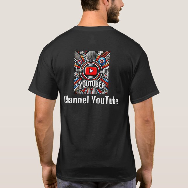Channel YouTube Classic T-Shirt (Back)
