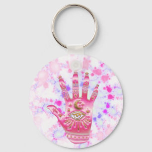 Channeling Positivity Keychain