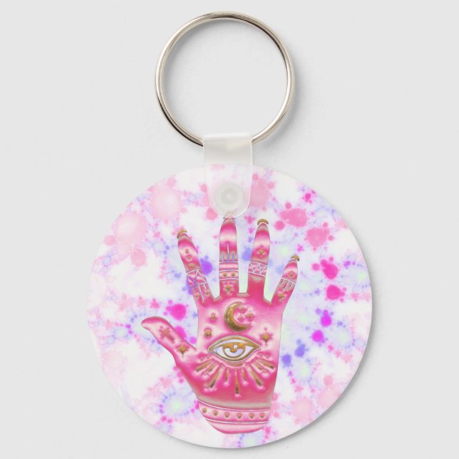 Channeling Positivity Keychain (Front)