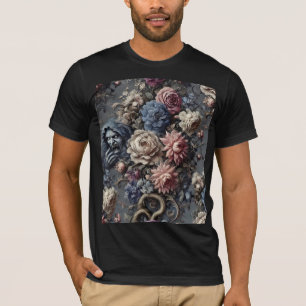 Channeling the Veil – Gothic Wearable Art T-Shirt