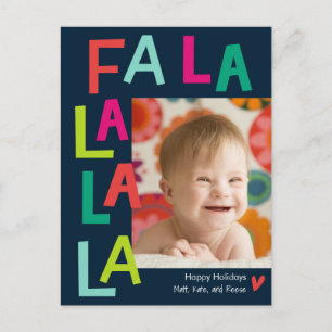 Chanson amusante CARTE DE FÊTE ÉDITABLE COULEUR