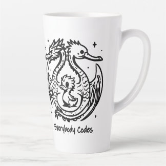 Chanson de Canards et Dragons Latte Mug