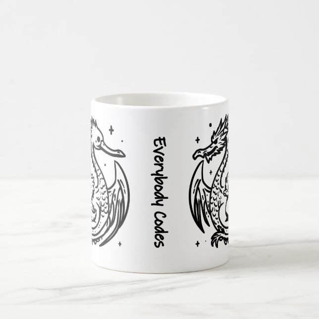 Chanson de Canards et Dragons Mug (Centre)