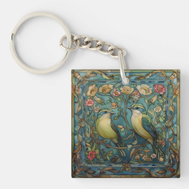 Chanson en amour Romantique Art Nouveau Design (Devant)