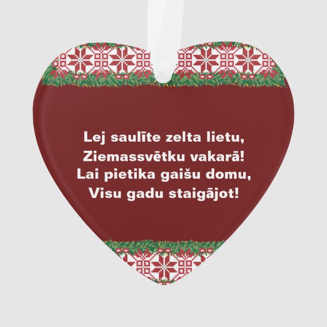 Chanson folklorique de Noël lettone I Tautasdziesm (dos)