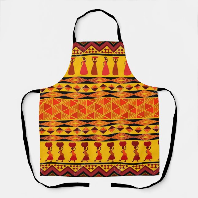Chansons d'Afrique tablier (Recto)