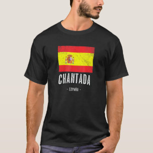Chantada Spain Es Flag City Bandera Ropa T-Shirt