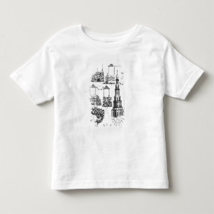 Chanteloup Pagoda, from 'Details des Nouveaux Jard Toddler T-shirt