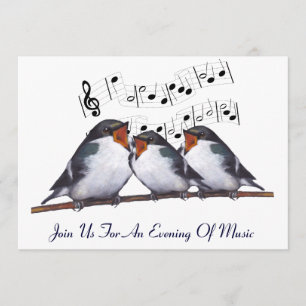 Chanter des hirondelles : Oiseaux : Invitation à u