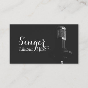 Chanteur, Chanteur, Carte de visite musicale