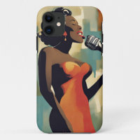 Chanteuse de discothèque coque ipad/iPhone