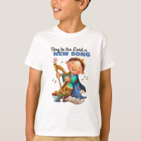 Chantez au seigneur un nouveau T-shirt de vers de